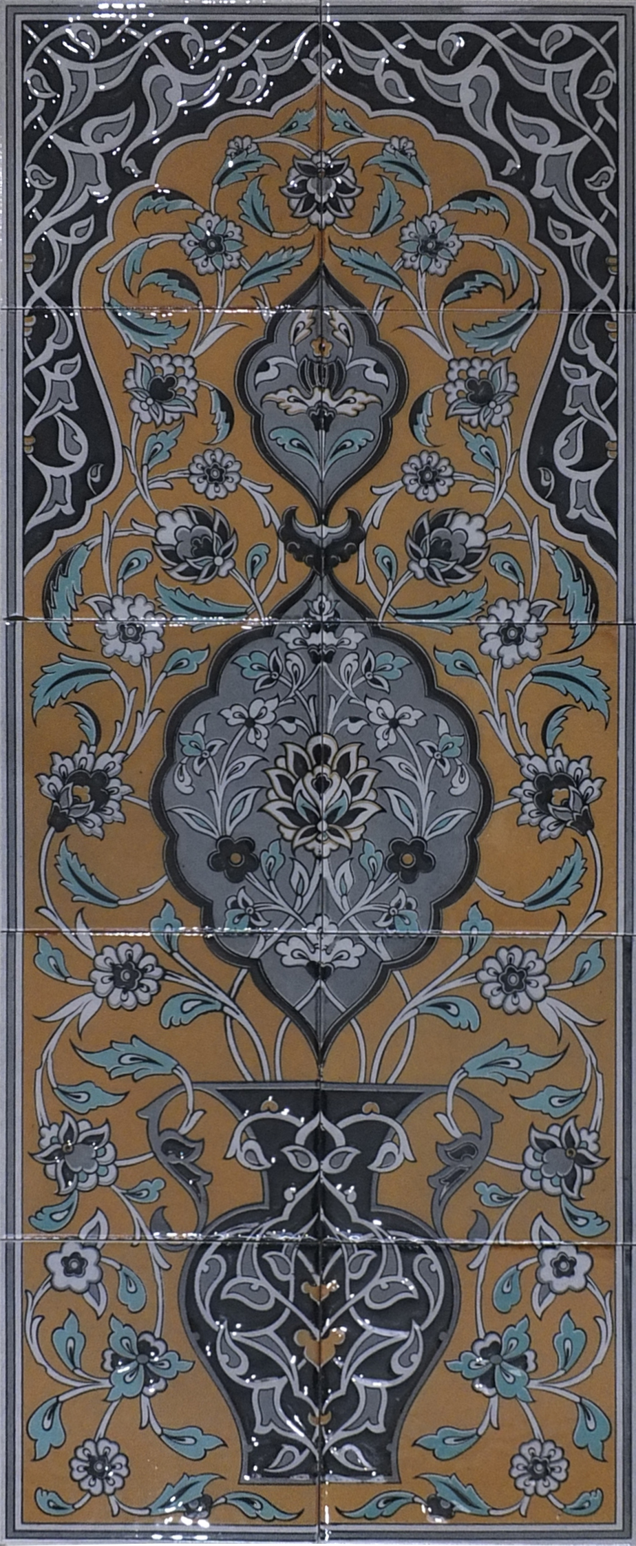 40X100 cm Çini Pano-2